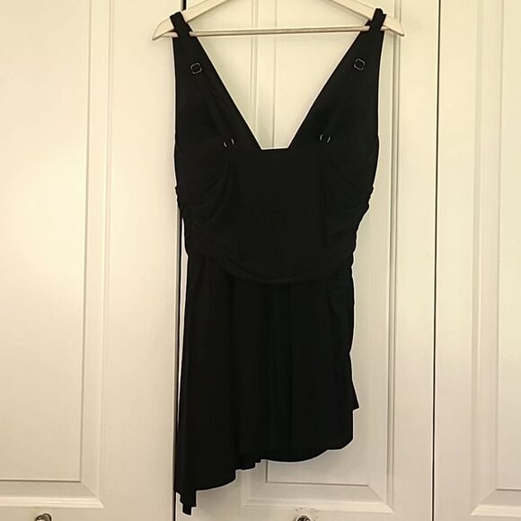 Magicsuit Celine One Piece Swimsuit Swim Dress Black Size 16 - Picture 8 of 16
